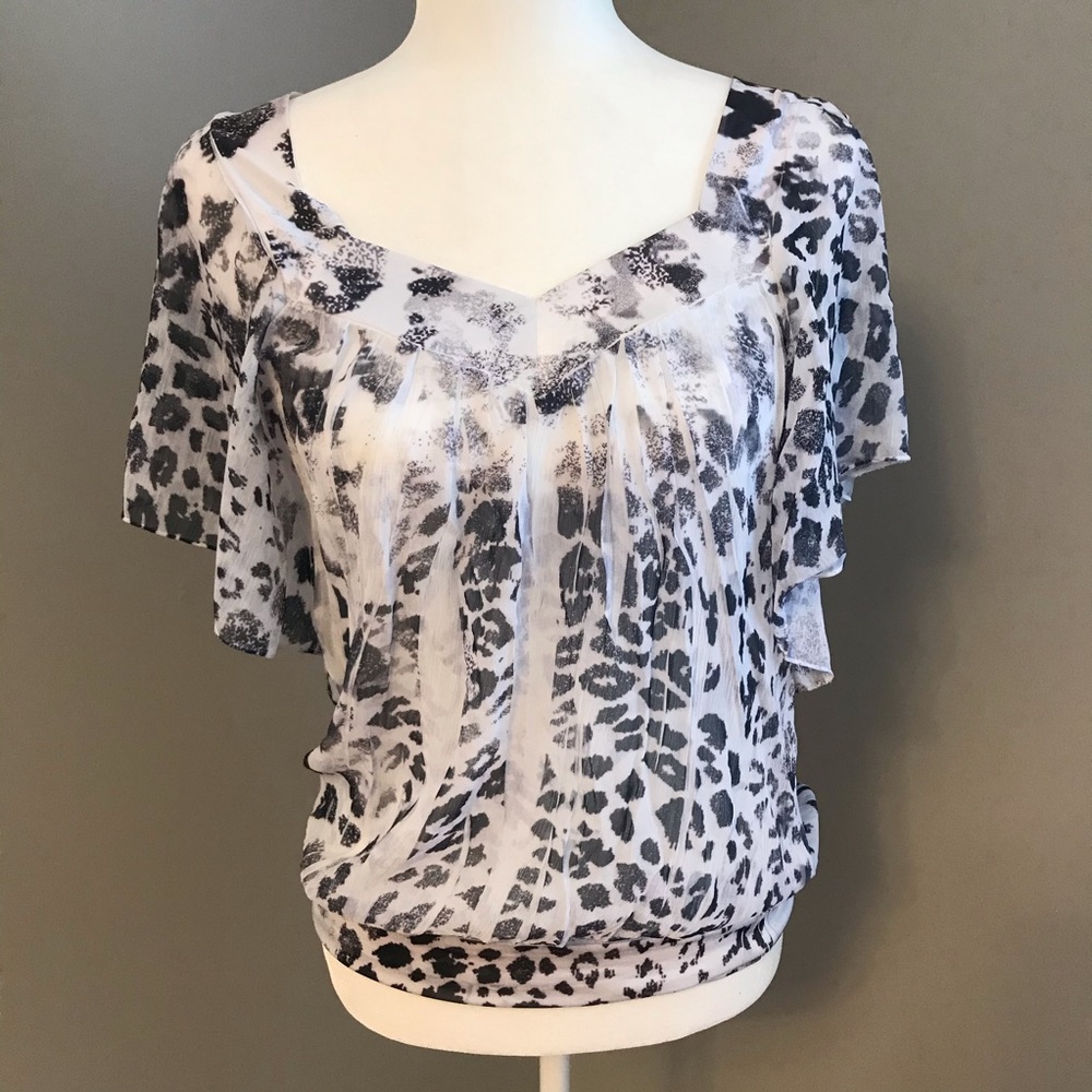 Animal Print Medium Top